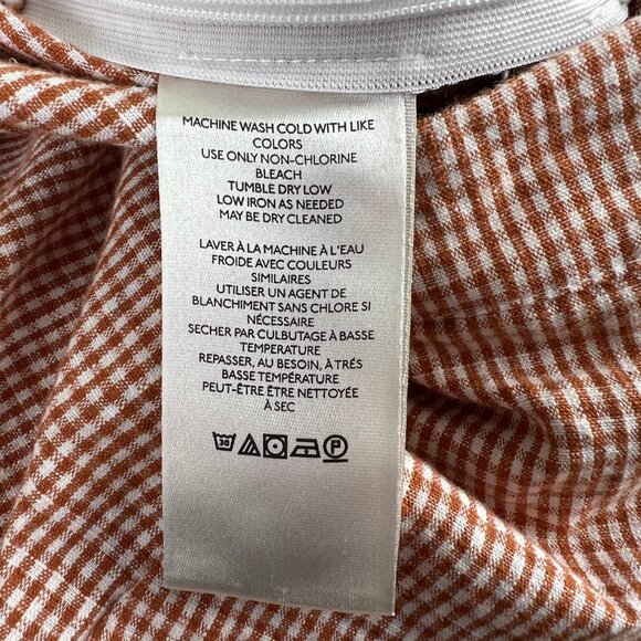 Free People Big Dreams Skort Mini Skirt Shorts Gingham Plaid Preppy Tennis Prep - Picture 6 of 9